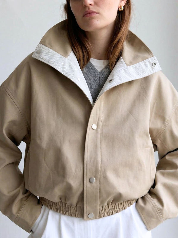 EZREN BOMBERJACKE - BEIGE