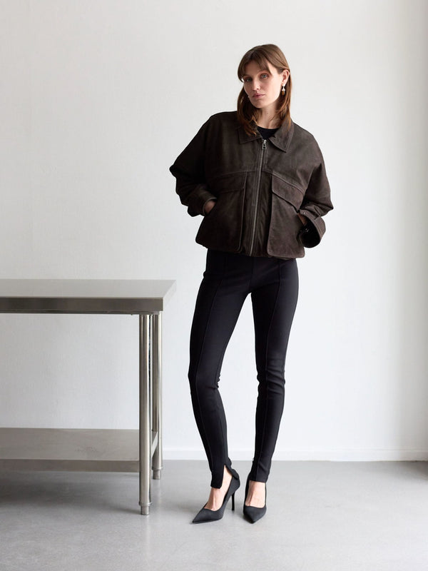ESME JACKET - BROWN