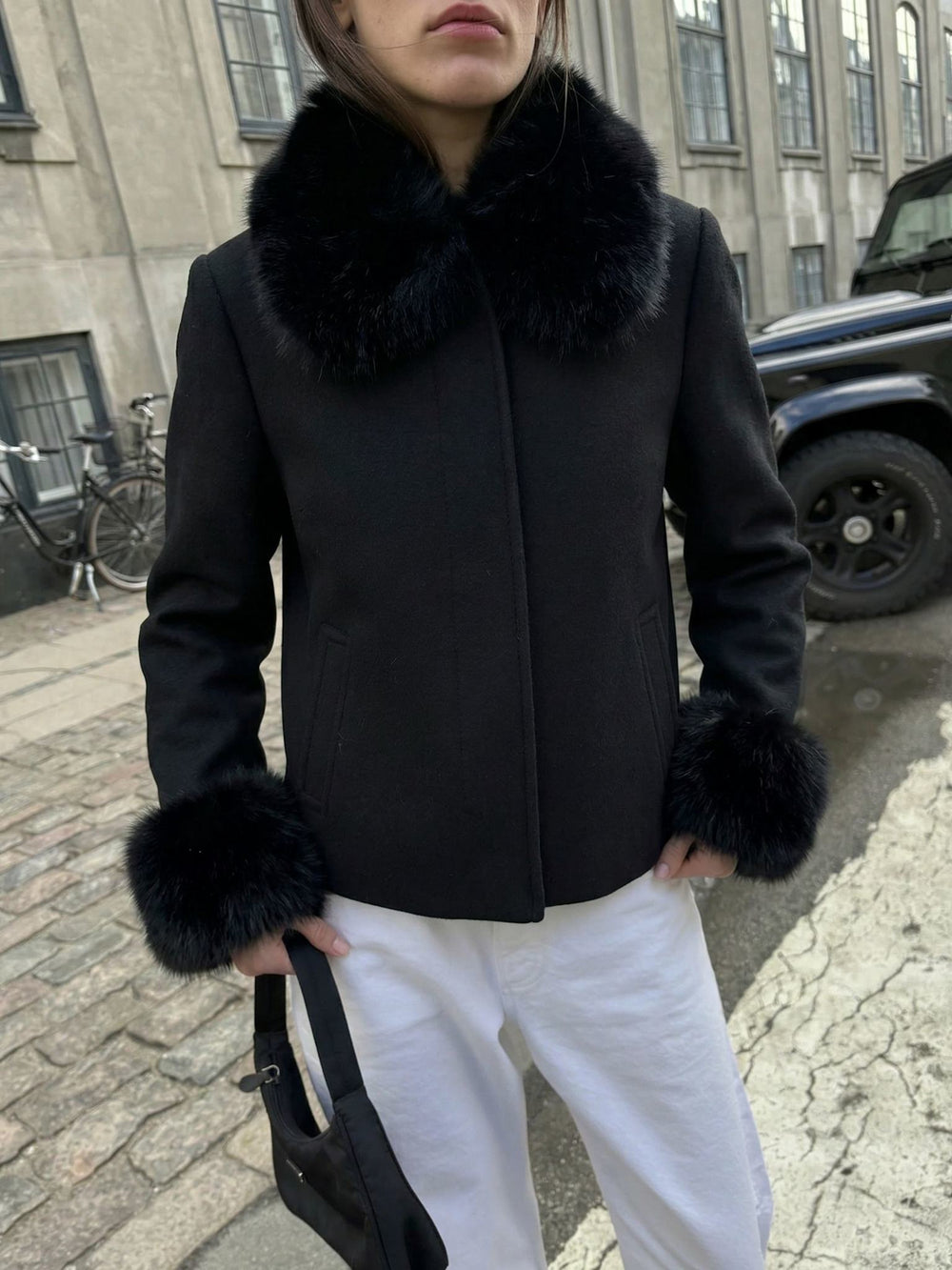 DAISY JACKE - SCHWARZ