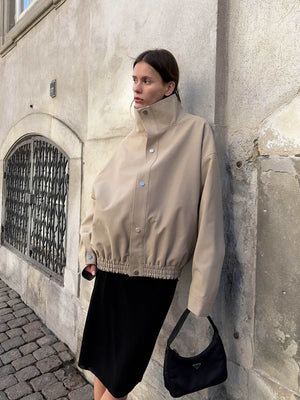 EZREN BOMBERJACKE - BEIGE