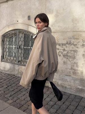 EZREN BOMBERJACKE - BEIGE