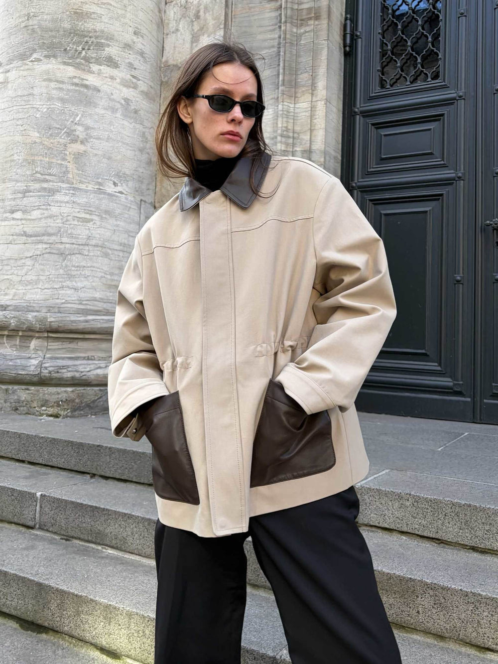 MARIS JACKE - BEIGE