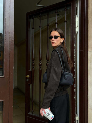 ESME JACKET - BROWN