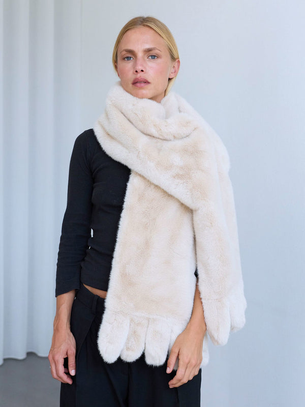 LANE SCARF - CREME
