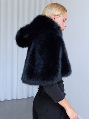 ARIA CAPE - BLACK