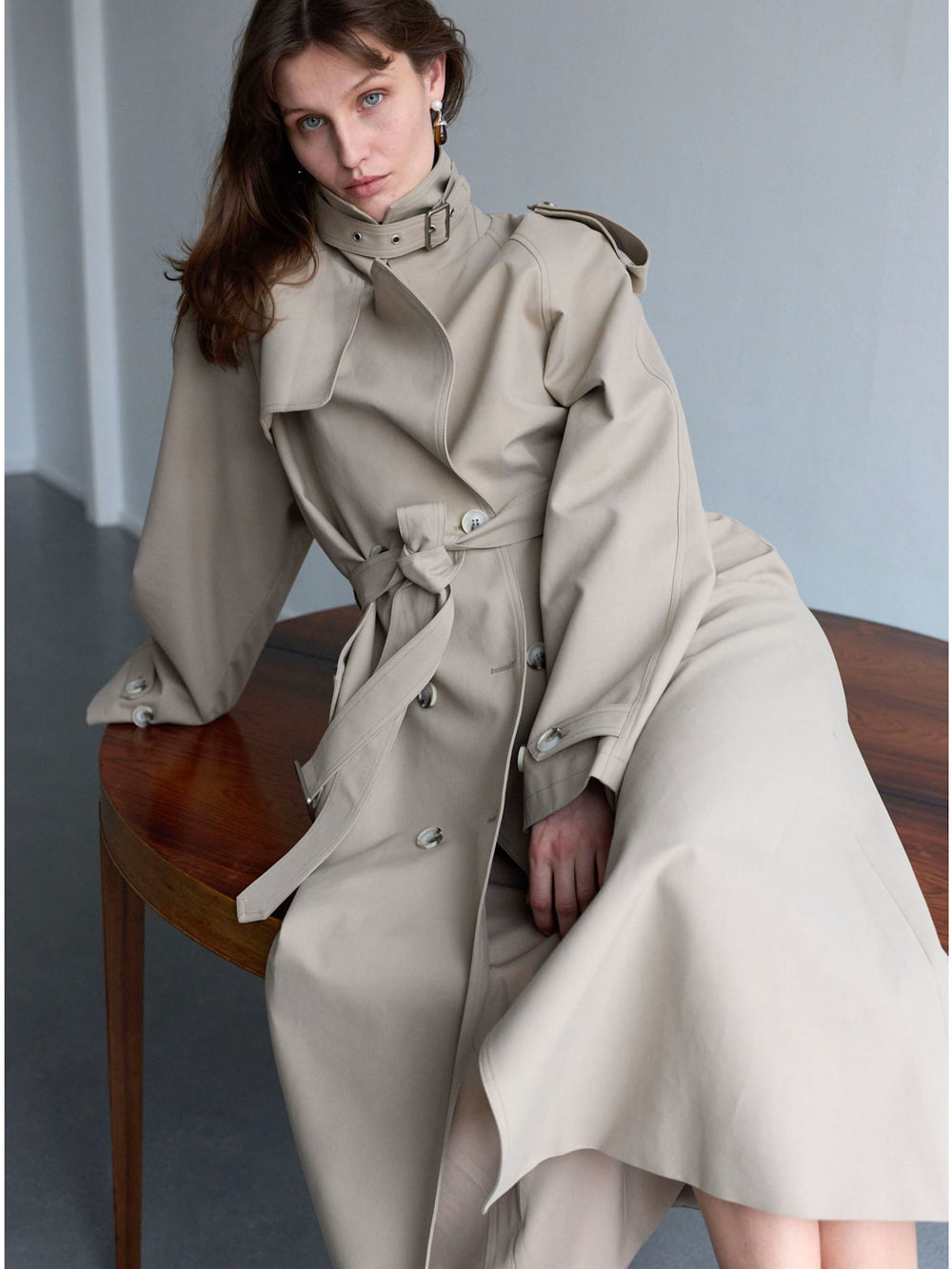 HEATHER TRENCHCOAT - BEIGE