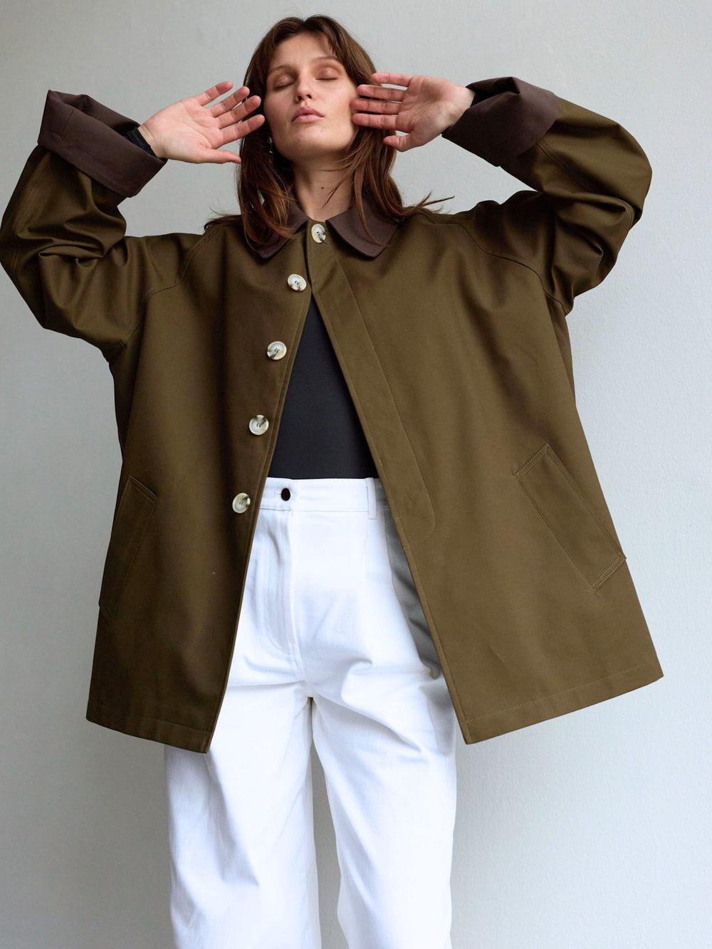 FREYA JACKE - ARMYGRÜN
