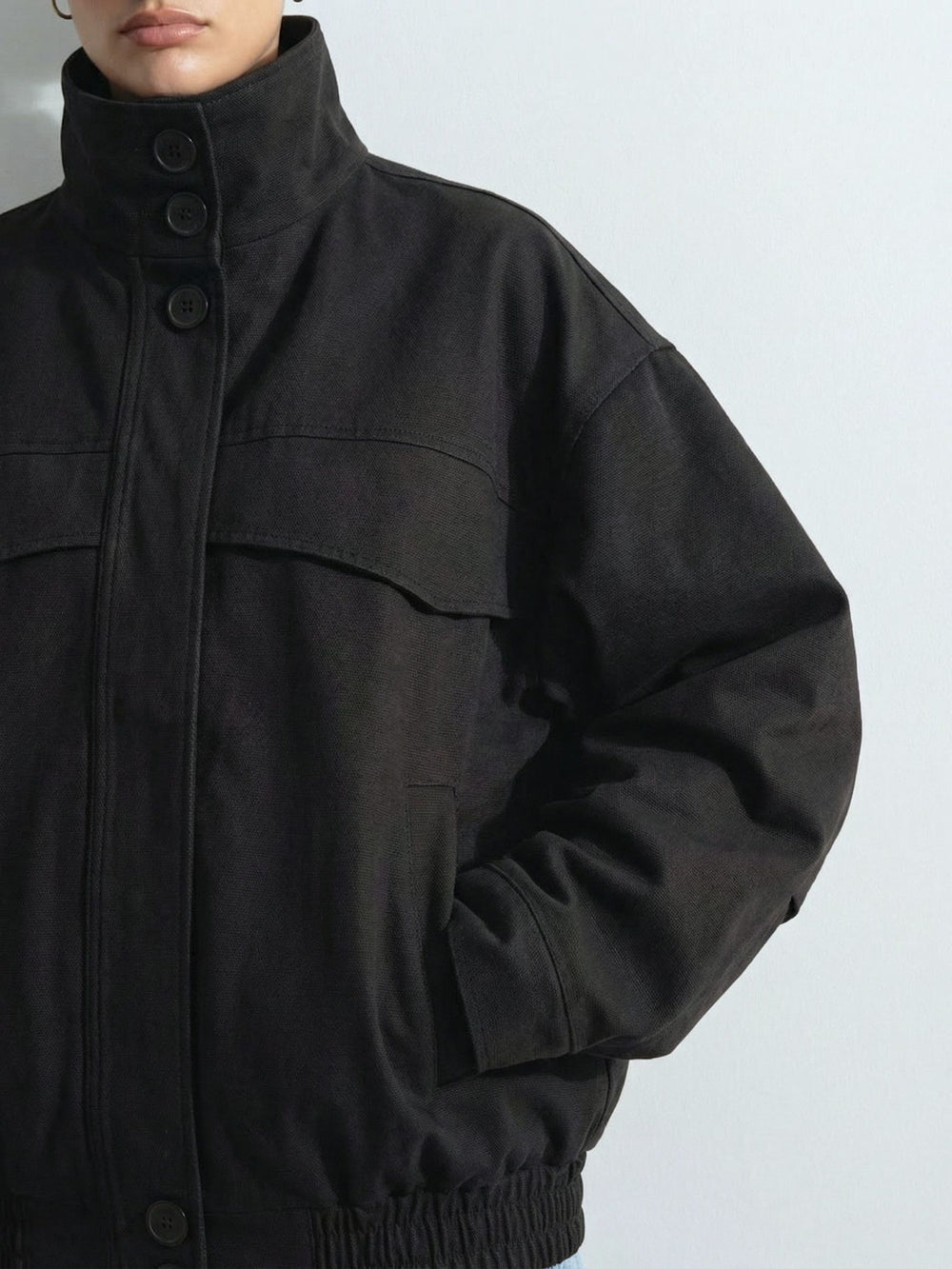 NORI BOMBERJACKE - SCHWARZ