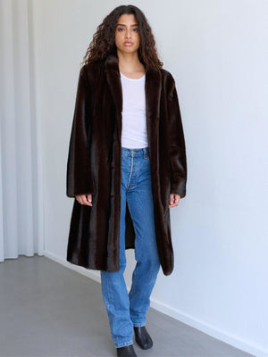 BAXTER COAT - BROWN