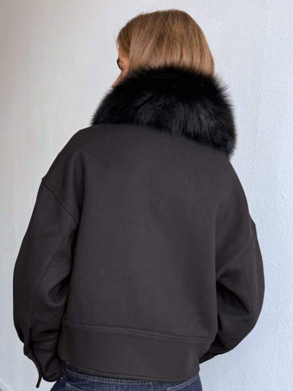 CHARLIE JACKE - SCHWARZ