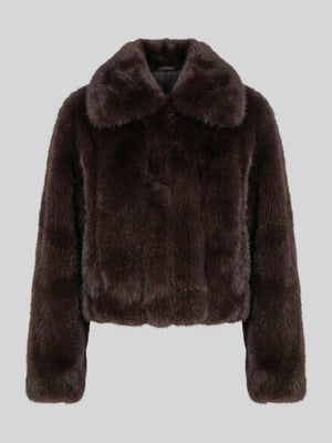 HAVEN JACKET - DARK BROWN