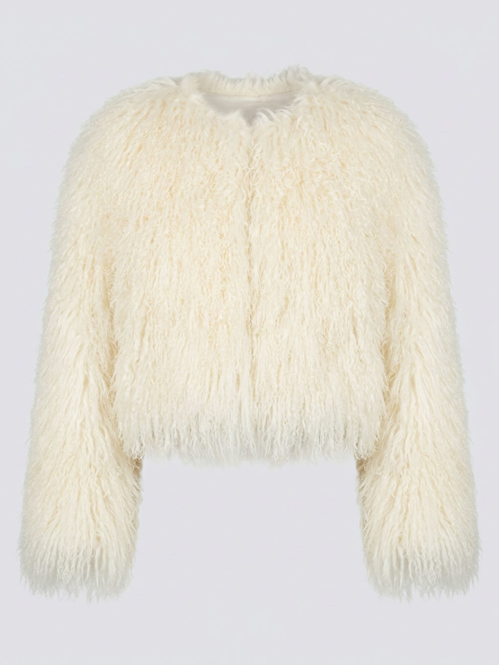 CARLY KURZE JACKE - CREME