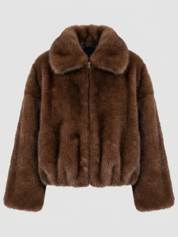 CAPRI JACKET - BROWN