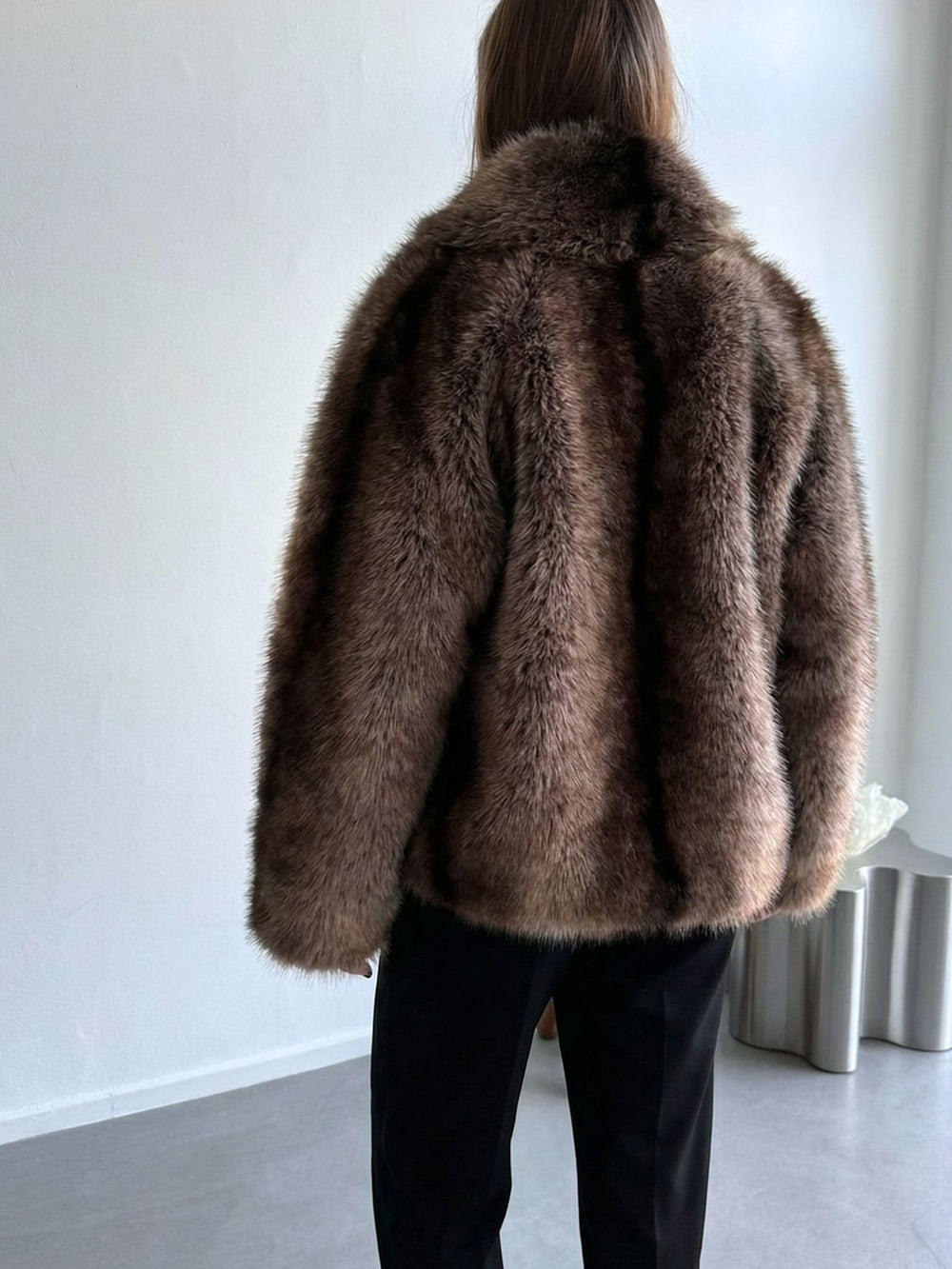 KATHA JACKE - BRAUN