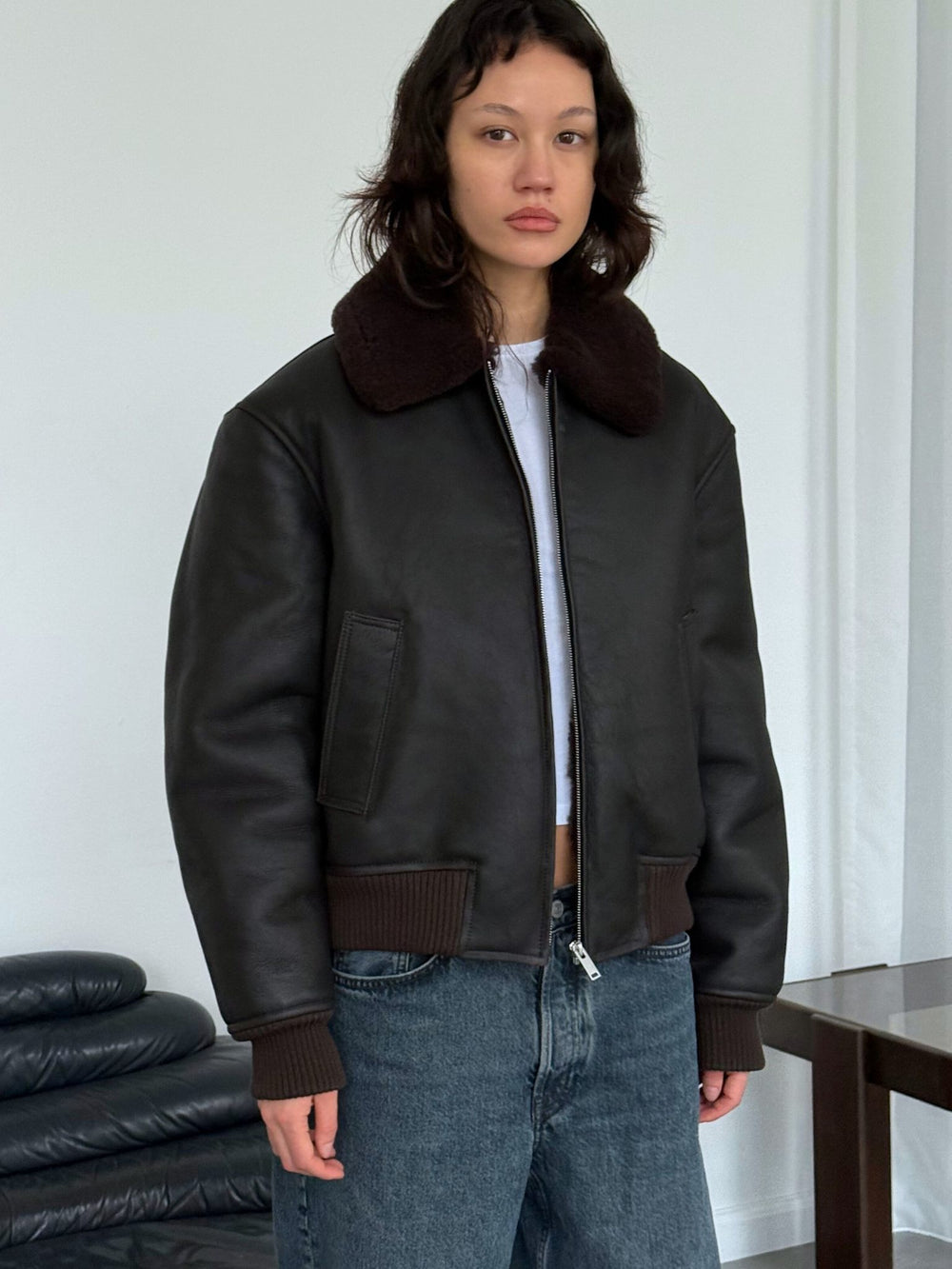 SOHO BOMBER - DUNKELBRAUN